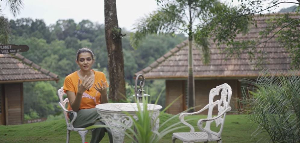 Actress Diya Holidaying @ WildPlanet Jungle Resort